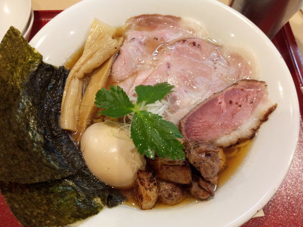 「特製紀州鴨そば」@燃えよ麺助の写真