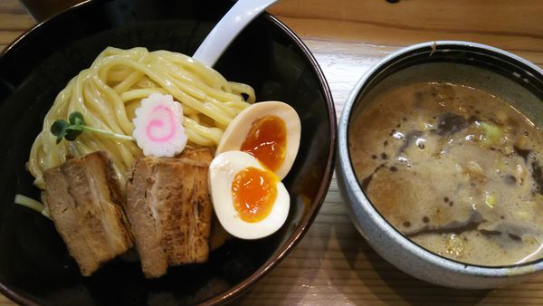 「特製つけ麺並」@銀座 朧月の写真