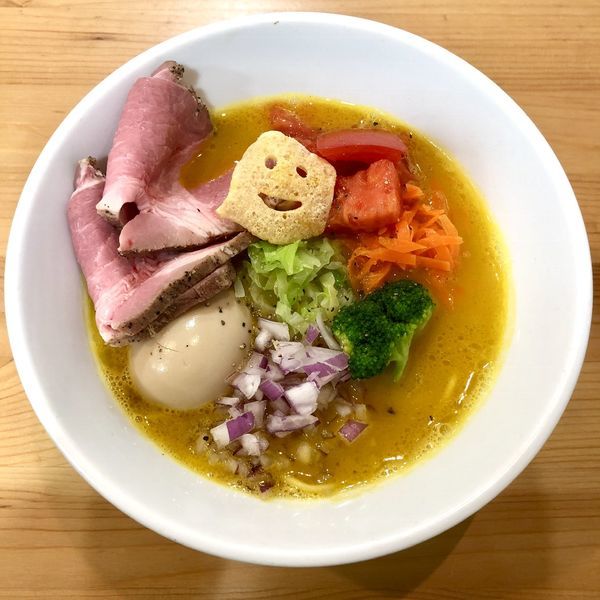 「🎃HELLOWEEN限定🎃 ハロウィンベジソバ ￥900」@アメノオトの写真