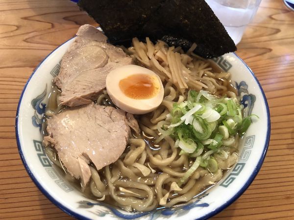 「中華そば（小）」@ケンチャンラーメン 山形の写真