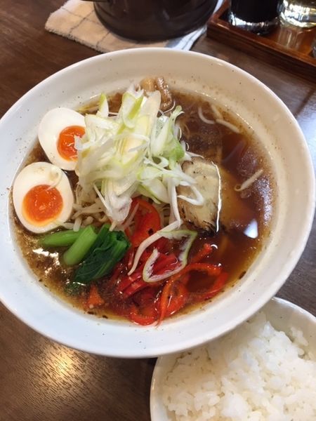 「醤油そば 750円　※味玉クーポン・サービスライス付き」@塩そば 加とうの写真