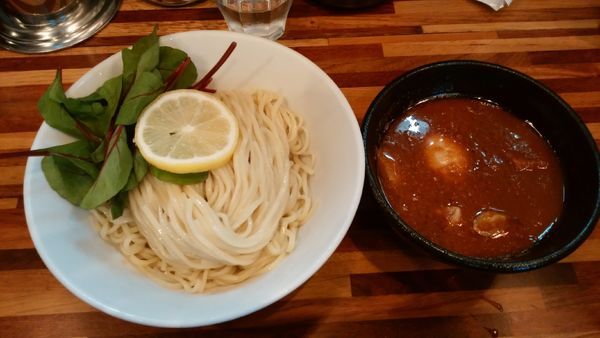 「味玉オマール海老トマトつけ麺¥980-」@鮮魚らーめん 五ノ神水産の写真