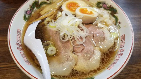 「味玉チャーシュー　醤油」@らあめん 寸八 総本店の写真