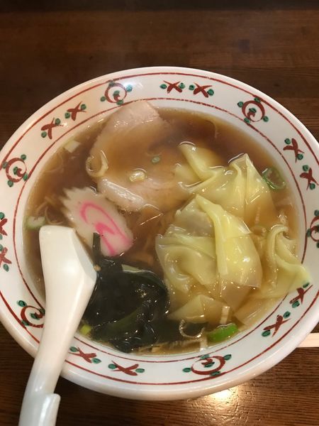 「ワンタンメン 700円」@やわらぎ亭の写真
