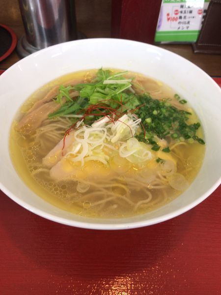 「柚子塩らぁめん」@麺や 流れ星の写真