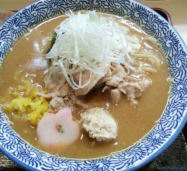 「【限定】柚子味噌らー麺　８００円」@らー麺土俵 鶴嶺峰の写真