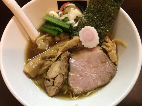 「ワンタン中華そば＋和え玉」@おおぜき中華そば店の写真