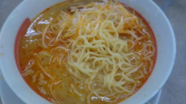 「ネキ味噌ラーメン(大盛)637円」@幸楽苑 門田店の写真