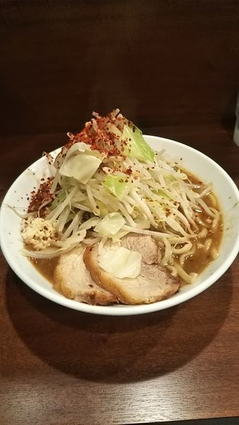 「30・11・30ラーメン、野菜マシマシなど（800円）」@麺屋 づかちゃんの写真
