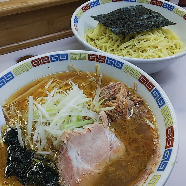 「つけ麺（中）」@◯つばき食堂の写真