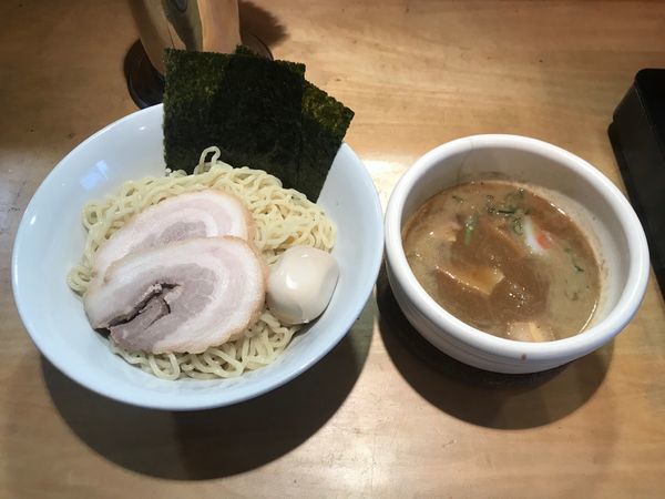 「特製煮干しつけ麺 980円 ランチ時麺注文ご飯無料」@麺家 とき田 ピーアークおゆみ野店の写真