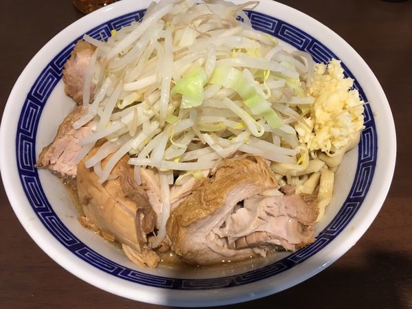 「ラーメン豚増し ニンニク」@ラーメン ゼンゼンの写真