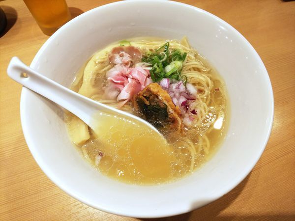 「【限定】芳醇鱧出汁らぁ麺　800円」@らぁ麺 鳳仙花の写真