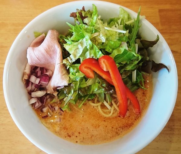 「ベジ・トマトらーめん ￥750」@らーめん コッコの写真