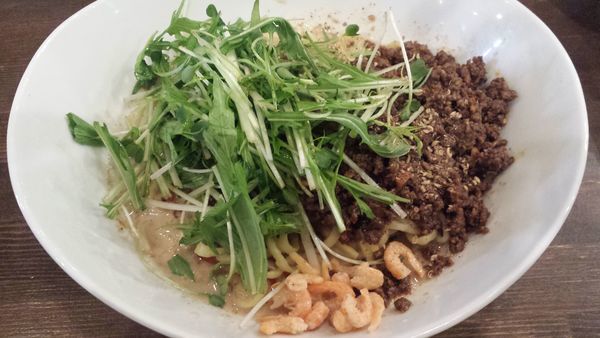 「汁なし担々麺(ライス付)880円」@麺処 井の庄の写真