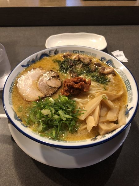 「こってり背脂辛味噌らぁめん」@えびそば えび助 TOKYOの写真