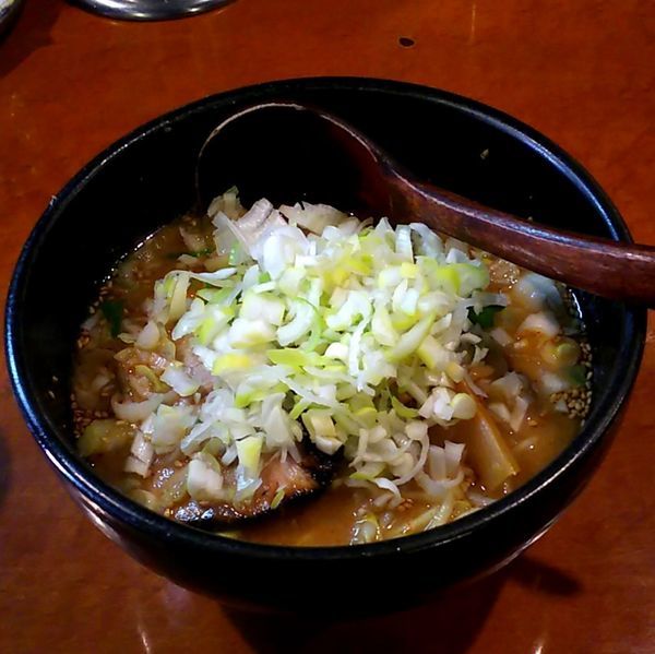 「濃厚味噌らーめん＋刻みねぎ」@本八幡だんちょうてーの写真