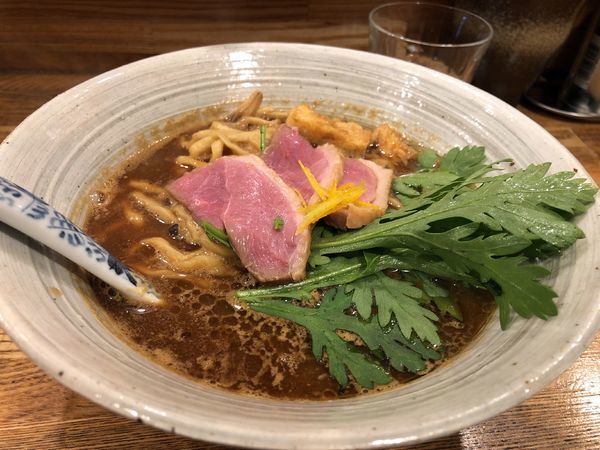 「赤味噌そば(900円)」@中華そば きなりの写真