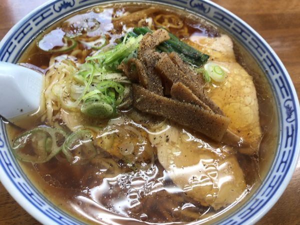 「チャーシューメン800円」@かつえ食堂の写真