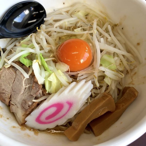 「まぜそば細麺」@ラーメン 大高山 龍ヶ崎牛久店の写真