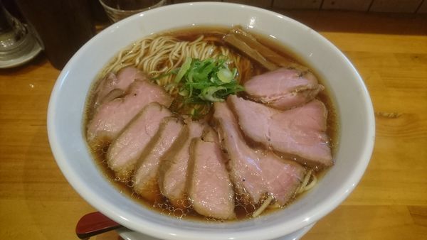 「醤油+チャーシュー+麺大盛」@麺庵ちとせの写真