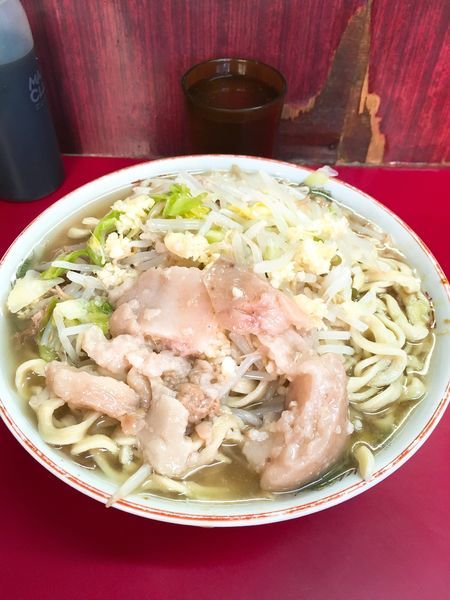 「大ブタ ヤサイニンニクコラコラ」@ラーメン二郎 目黒店の写真