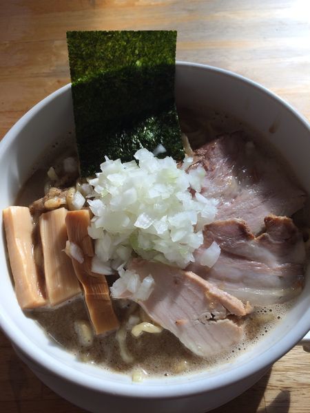 「煮干どろそば(並)800円」@煮干そば とみ田の写真