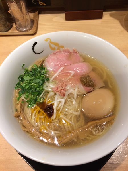 「味玉塩そば1000円」@SOBAHOUSE金色不如帰の写真