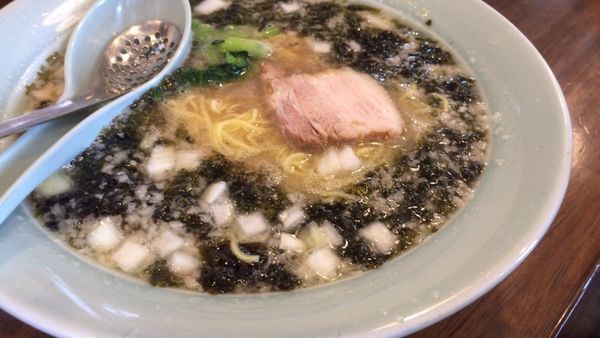「コリコリのりラーメン」@ラーメンショップ椿 白山山島台店の写真