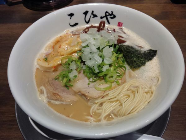 「川越醤油豚骨らーめん ￥880」@川越らーめん こひやの写真