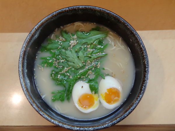 「菊玉ラーメン」@らーめん 壷 東生駒店の写真