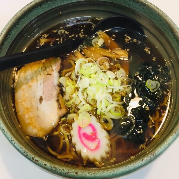 「らーめん 麺少なめ」@パンケ 習志野店の写真