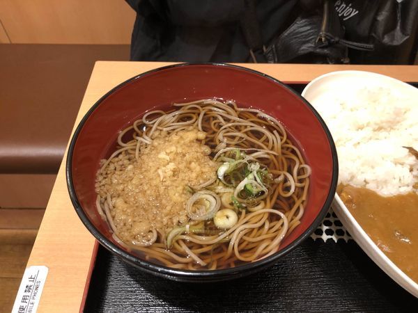 「たぬきそば」@越後そば 小平店の写真