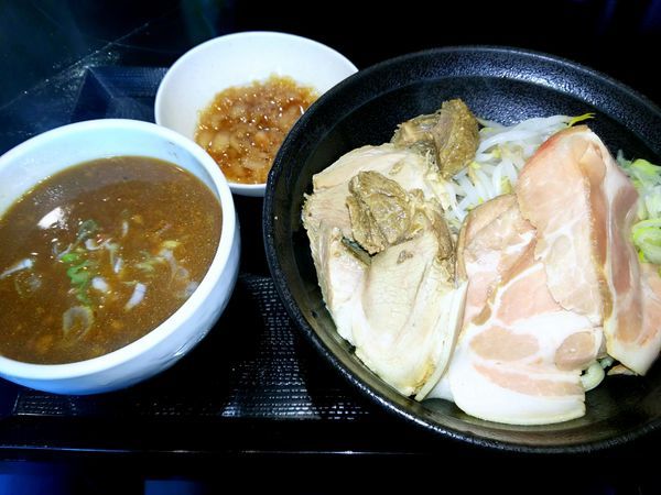 「極・どろつけ麺 中 + 豚ましミックス」@つけ麺 どでんの写真