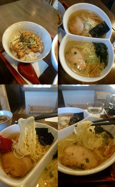 「『しょうゆとしおのにこいち(税込￥800)』」@ラーメン厨房 ぽれぽれの写真