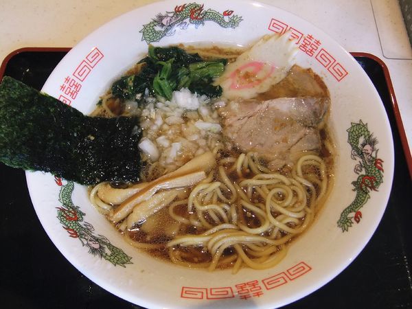 「ラーメン（600円）」@中華そば専門店 麺楽の写真