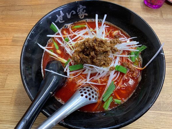 「台湾風らーめん680円」@せい家 三鷹店の写真