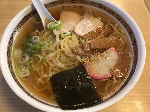 「ラーメン  630円」@第二公園 山長の写真