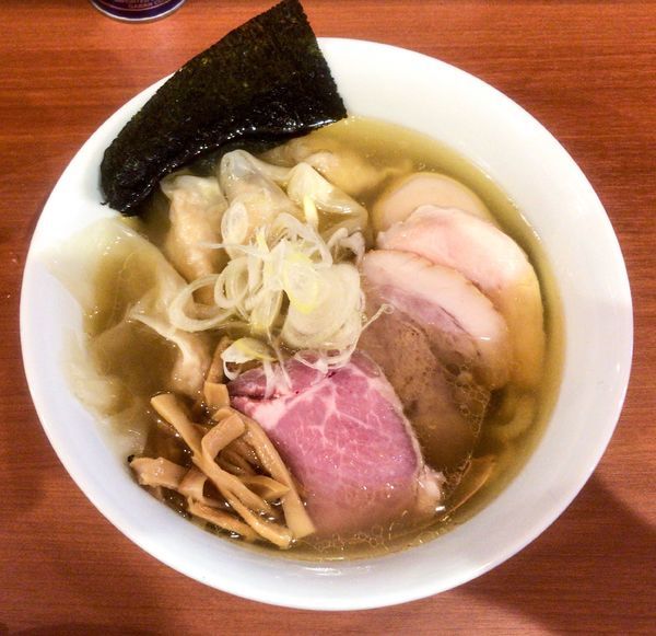 「特製塩ラーメン」@自家製手もみ麺 鈴ノ木の写真