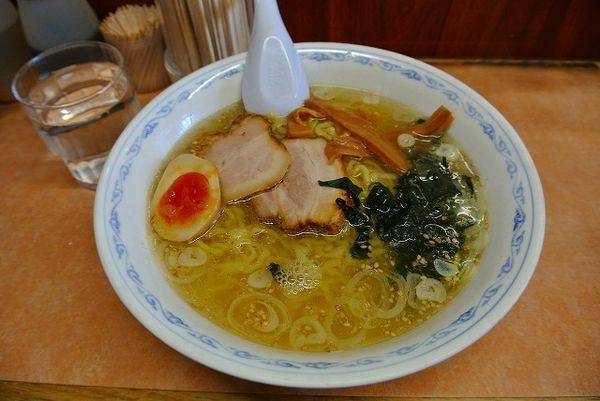 「塩ラーメン650円」@雨風本舗の写真