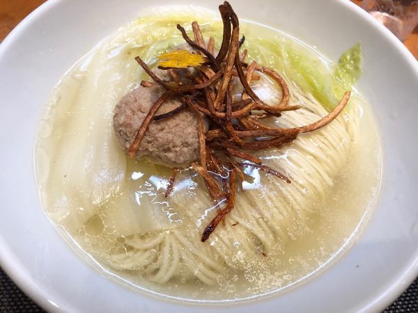 「鴨塩そば 韓国風鰹丼1200円」@柴崎亭の写真