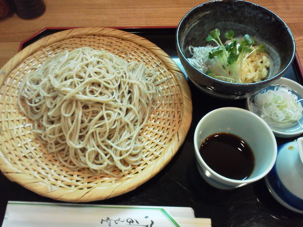 「辛み大根せいろ950+大盛300=1250円」@奥乃屋の写真