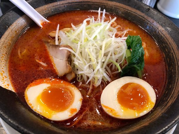 「スパイシー味噌カレーラーメン」@幸楽苑 ライフガーデンにらさき店の写真