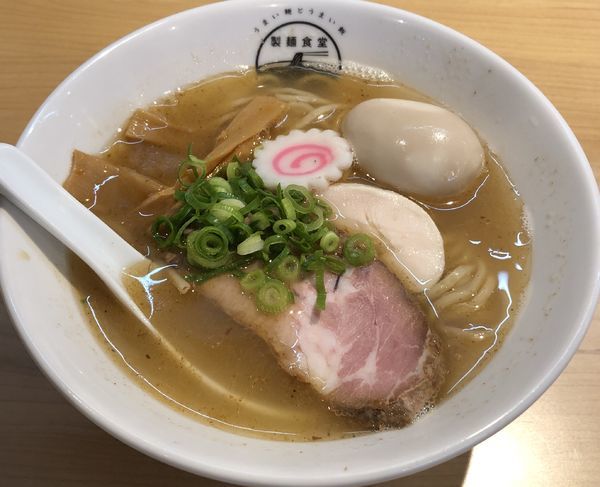 「芳醇塩らぁめん＋煮たまご（￥780＋￥100）」@製麺食堂 あぶみの写真