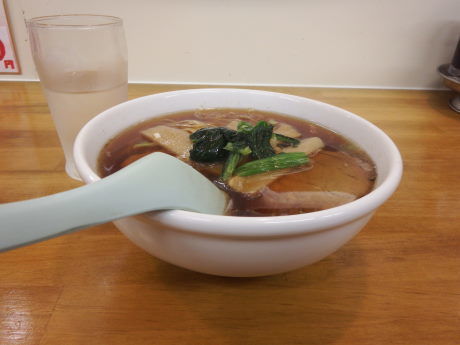 「半ラーメン」@上海亭 横須賀中央店の写真