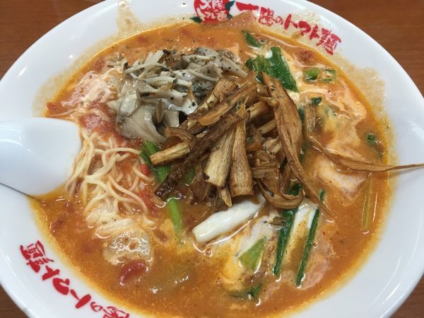 「【限定】ポルチーニ茸香る濃厚きのこポタージュスープ」@太陽のトマト麺 京急川崎支店の写真