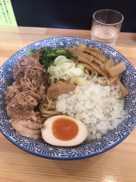 「まぜそば」@麺屋 葵の写真