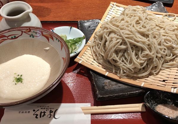 「二八とろろ蕎麦」@そばよし 阿倍野店の写真
