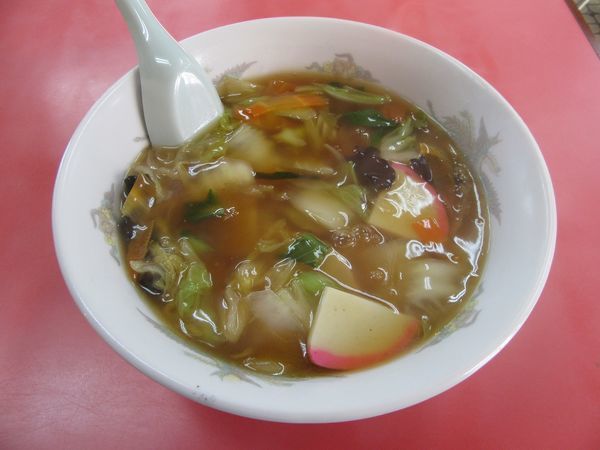 「広東麺（７２０円）＋餃子４２０円」@ラーメン 新京の写真