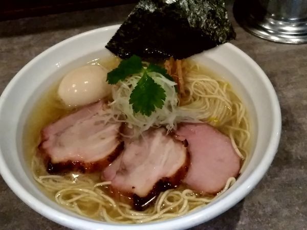 「特製塩そば(大盛・225g)980円」@麺処 風人の写真